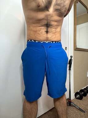 lululemon Men's Pace Breaker Linerless Short 9" - Royal Blue